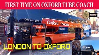 Oxford Tube Coach journey - London to Oxford - United Kingdom