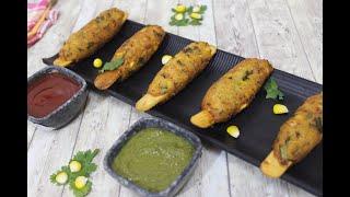 Crispy Corn Kebabs  Corn Kebab   Sweet corn cutlet 