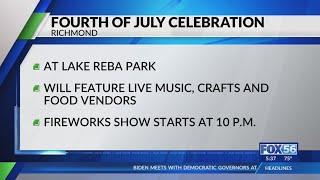 Richmond Fourth of July festivities held at Lake Reba Park