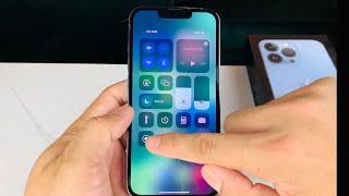 iPhone 13 Pro How to Screen Record With Sound