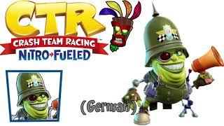 Crash Team Racing Nitro Fueled Ebenezer Von Clutch German Voice Clips