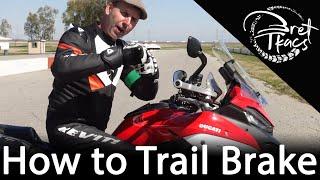 This will save your life How to trail brake on the street.