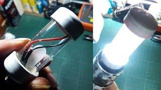 DIY - 510 - Flashlight Pyrex + CPVC + Led Cree