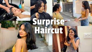 Surprising Family with a Haircut ‍️  Ishaani Krishna.