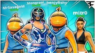 you see this squad running at you wyd? Mongraal & Mitr0 in Friday Fortnite