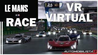 LE MANS - Virtual VR Automobilista 2 - Eu na Corrida do Flagamer