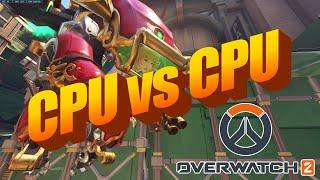 Overwatch 2 - CPU vs CPU Deathmatch FFA 7 Hours