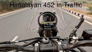Himalayan 450 City Traffic And Highway Ride No Commentary Or Opinion