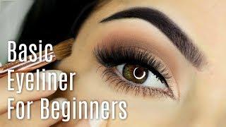 Beginners Eyeliner Makeup Tutorial  How To Apply Eyeliner