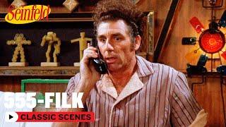 Kramer Becomes The Moviefone Man  The Pool Guy  Seinfeld