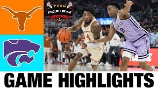 Texas vs Kansas State Highlights  NCAA Mens Basketball  2024 College Basketball