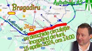 Autostrada A0 SUD București încă 13 km în circulație