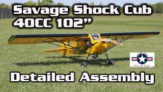 Legend Hobby  Seagull Models 102 Shock Cub Detailed Assembly  HobbyView