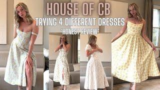 HOUSE OF CB SPRING DRESSES 24 TRY ON HAUL *honest*  saira tellulah lolita and carmen dress