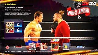 WWE 2K24 Showcase The Fiend Bray Wyatt vs. John Cena  WrestleMania 36