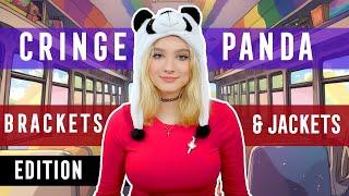 CRINGE PANDA BRACKETS & JACKETS 2024 EDITION - Teen reacts to CRAZY WOKE TikToks