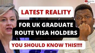 WHY UK STUDY & GRADUATE ROUTE VISA HOLDERS ARE NOT GETTING SPONSORSHIP JOBS  You should know this