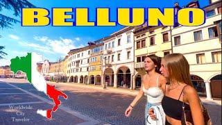 ITALY  BELLUNO AMAZING  VIRTUAL WALK VENETO 4K TOUR