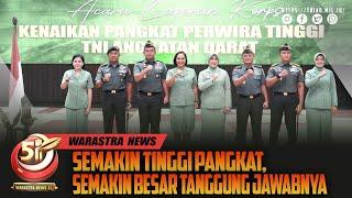 WN51  Kasad Terima Laporan Korps Kenaikan Pangkat 52 Pati TNI AD