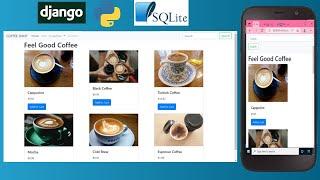 Building a Python website for Beginners using Django Framework  Coffee Shop Django web App