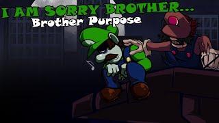 FNF  Brother Purpose - Luigi & Mario  Bygone Purpose - Vs Hypnos Lullaby V2