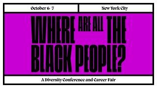 12th Annual Where Are All the Black People Promo