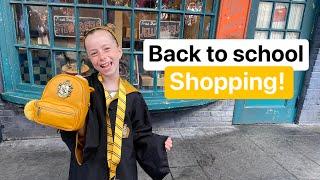 Back to School SHOPPING... For HOGWARTS