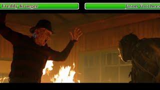 Freddy vs Jason with Healthbars  Final Fight  PART 1