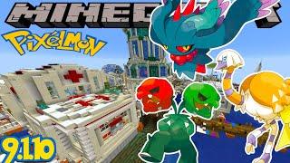 *NEW* Pixelmon Update Gen9 Pokémon Water Gym and more Mod Showcase Version 9.1.10