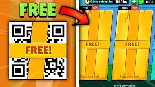 NEW FREE QR Code SPONGEBOB Gift  brawl stars