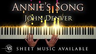 John Denver - Annies Song - Piano Cover