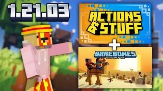 Action & Stuff + Barebones Minecraft Trailer Recreation 1.21.03