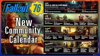 A New Community Calendar Got Released For Fallout 76