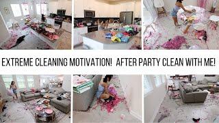 COMPLETE DISASTER TRANSFORMATION CLEAN WITH ME  CLEANING MOTIVATION  Jessica Tull