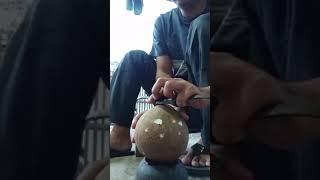 kecepatan tertinggi mengupas kulit kelapa #short