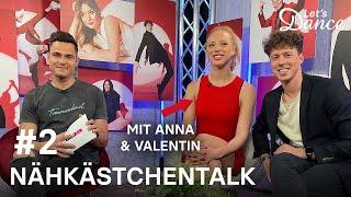 Nähkästchentalk #2 Mit Dancing Star Anna Ermakova und Valentin Lusin   Lets Dance 2023