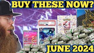 POKEMON INVESTING JUNE 2024 Products & Cards IM Investing Into This Month