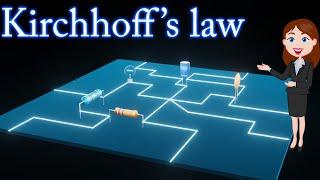 kirchhoffs law   Kirchhoffs current law  3d visual explanation  Physics 12th class