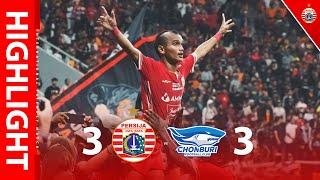 HIGHLIGHT  Persija Jakarta 3-3 Chonburi FC International Friendly Match