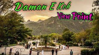 DAMAN E KOH  ISLAMABAD  VIEW POINT  TOURIST PLACE OF PAKISTAN