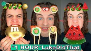 *1 HOUR* LukeDidThat *Spicy Food Challenge* TikToks 2024  Best LukeDidThat TikTok Compilations