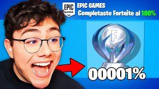 Conseguí el PLATINO de Fortnite... 0.001%