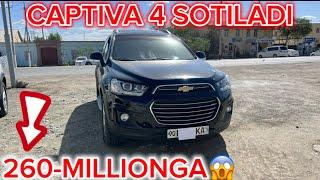 Captiva 4 arzon narxda sotiladi260-MILLIONGA