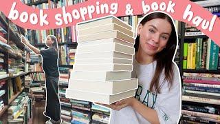 come book shopping with me + book haul 