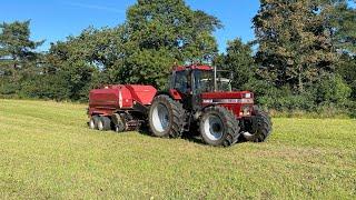 Case IH 1455 XL Soundmonster beim Heupressen  Bitte mit 1080P ansehen