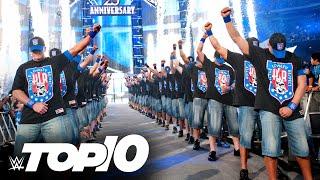 John Cena’s coolest entrances WWE Top 10 June 19 2022