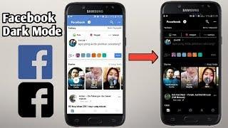 Cara Mengubah Tampilan facebook Menjadi Dark Mode