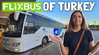  9 HOURS on the FLIXBUS of TURKEY Antalya to Cappadocia Bus