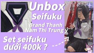  Unboxing 11  Unbox seifuku brand Thanh Nam Thi Trung Ý   By Lalia-chan