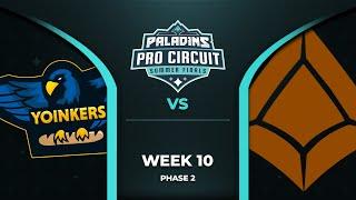 PALADINS Pro Circuit Yoinkers vs Mixalazeub Phase 2 Week 10